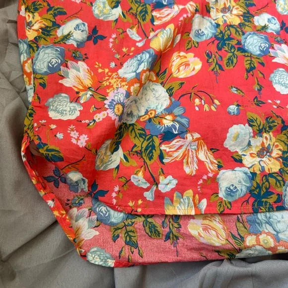 J. Crew Coral Floral Blouse - Picture 9 of 11